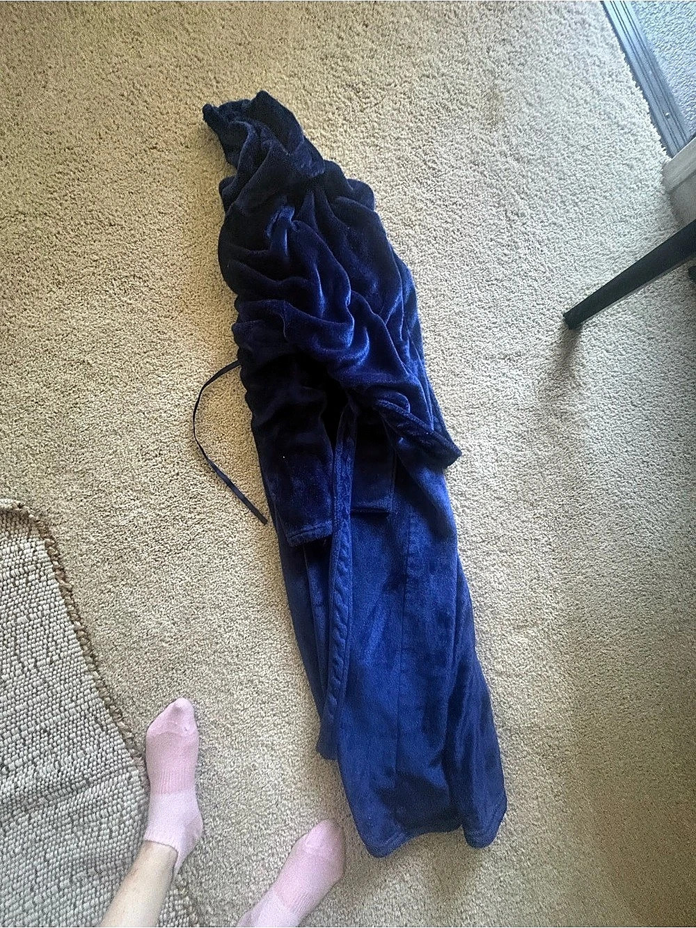 Blue Velvet Cape Like New